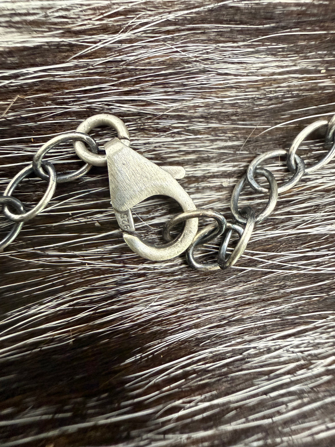 Navajo Pink Conch Naja Necklace | Sterling Silver Native American Jewelry