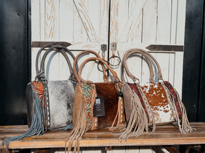 Strapped & Stashed Cowhide CCW Speedy Bag