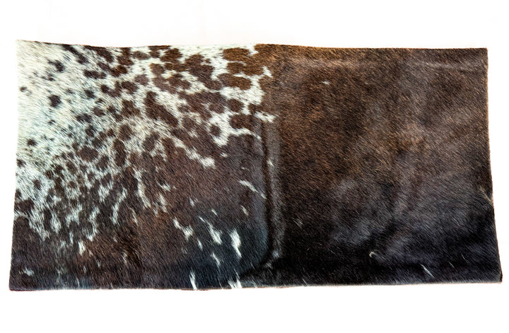 The Hideaway | Hair-On Cowhide & Leather Lumbar Pillow Cover