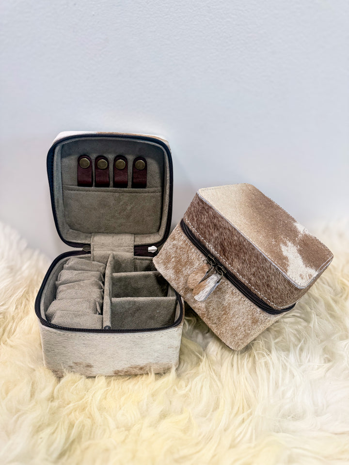 Hide Away : Cowhide and Leather Jewelry Boxes