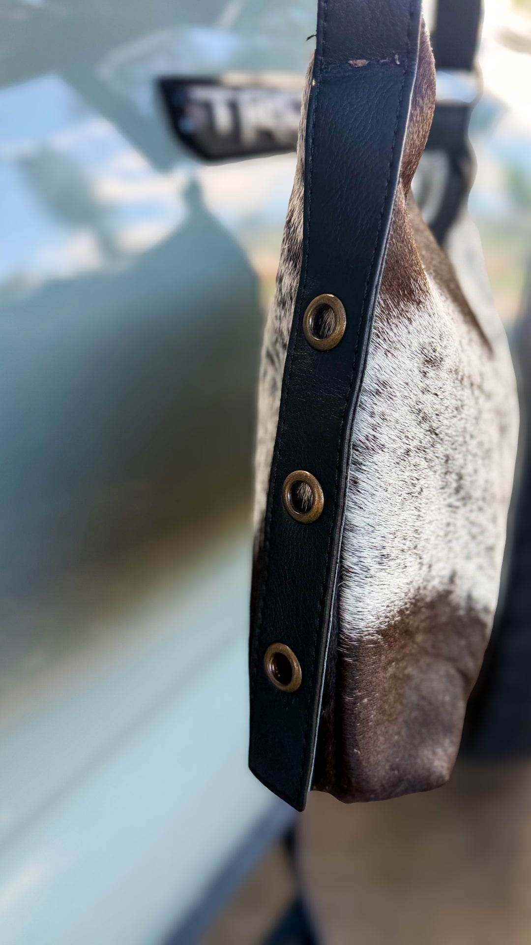 The Chic Outlaw | Cowhide & Leather Shoulder Bag