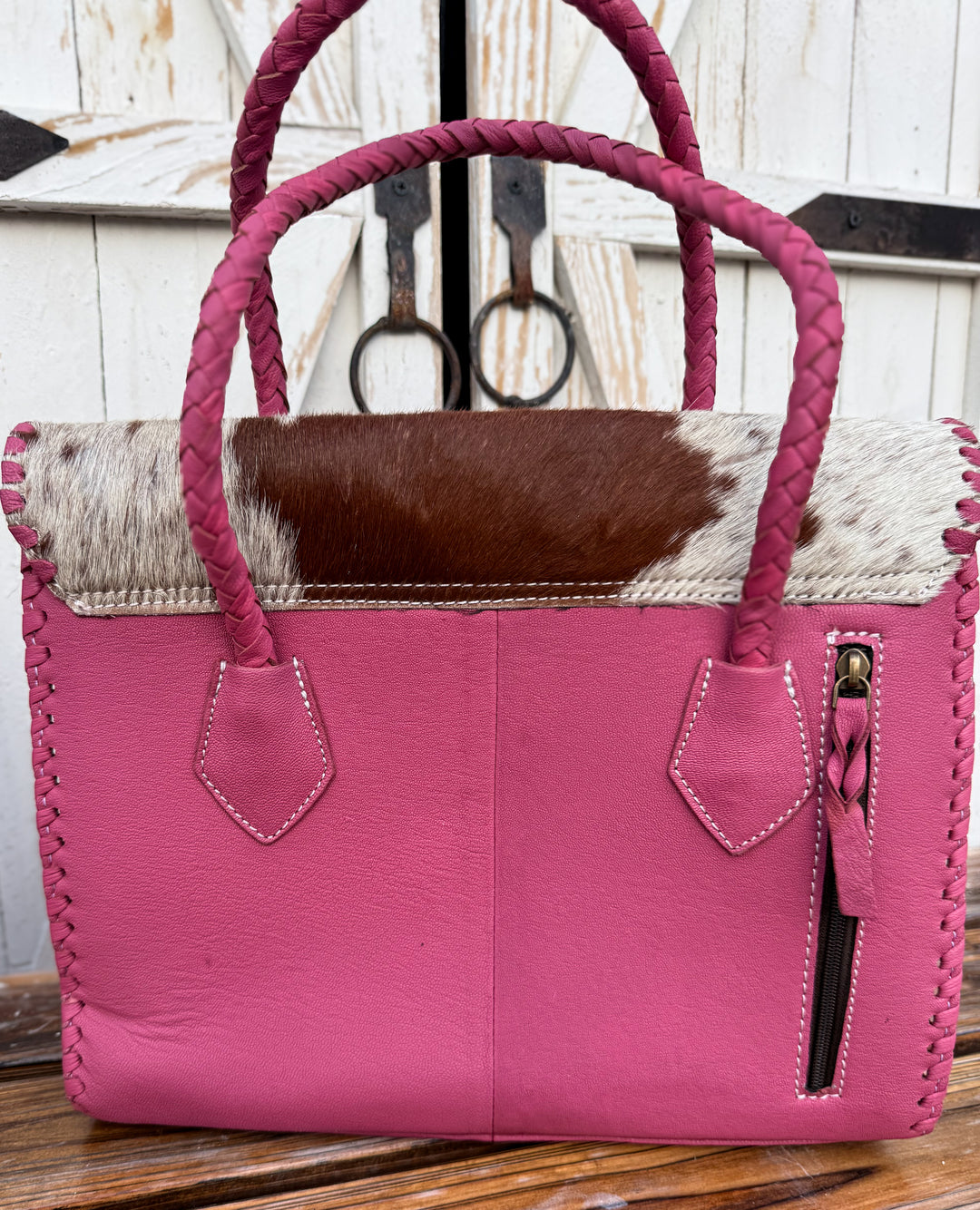 The Ranch Wife Carryall | Cowhide Concealed Carry Western Tote