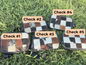 The ECC x Rockin’ A L Western Concealed Carry Chest Bag in Cowhide Check