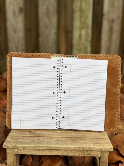 Cowhide Bible Cover for Standard Size Bibles and A4 Journals