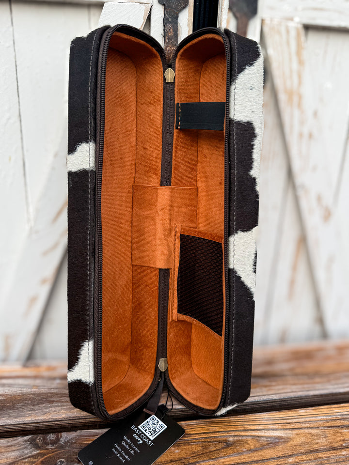 The Wild Hair Tool Box | Western Cowhide Hair Tool Travel Case