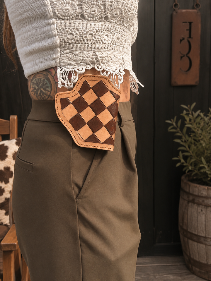 The Checkmate Holster

Genuine Leather Concealed Carry Holster | Right-Hand OWB