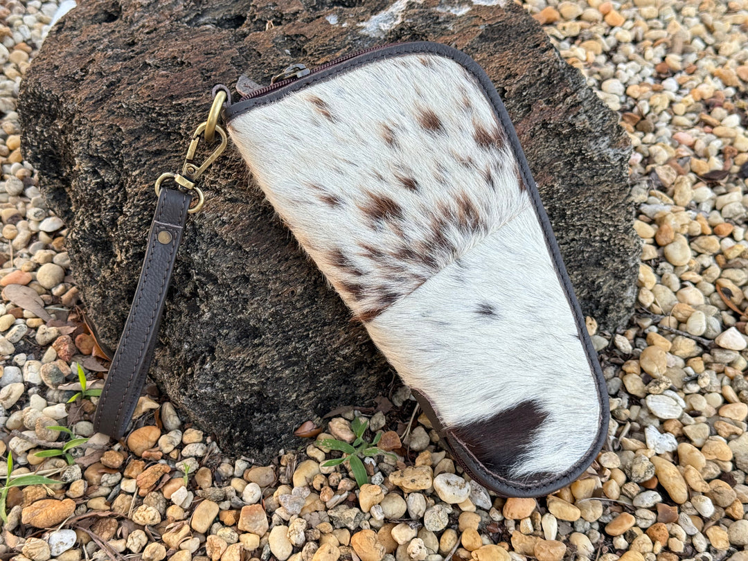 Padded Cowhide Handgun Case - Mini