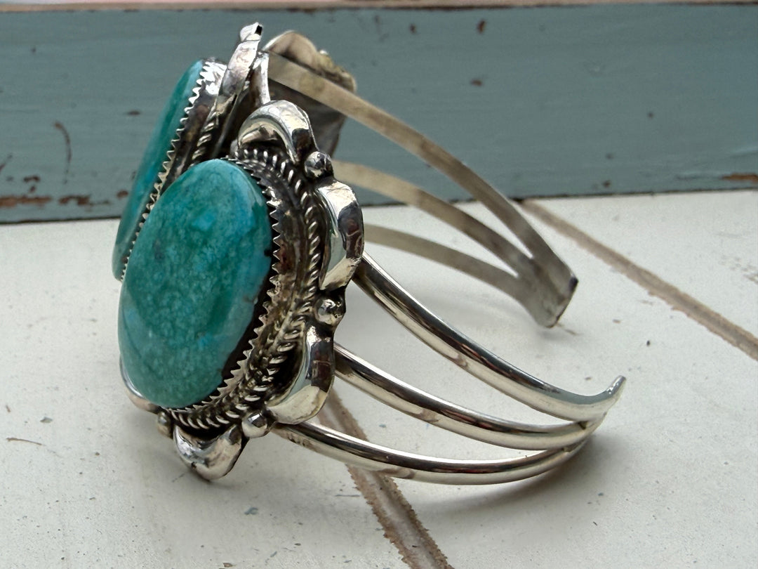 Donovan Nez Royston Turquoise Cuff Bracelet