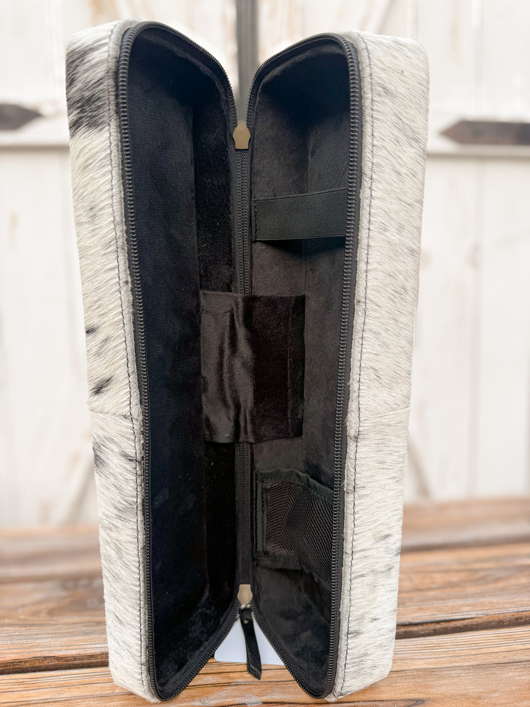The Wild Hair Tool Box | Western Cowhide Hair Tool Travel Case