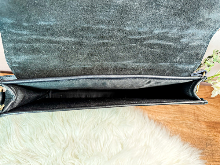 Arizona Outlaw Crossbody | Cowhide & Tooled Leather with Turquoise Cactus (Right-Hand Concealed Carry)