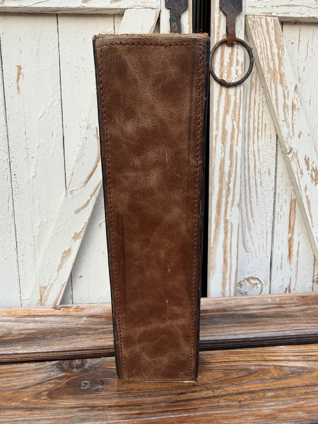 Genuine Cowhide and Leather Ring Holder Display | 4 Options