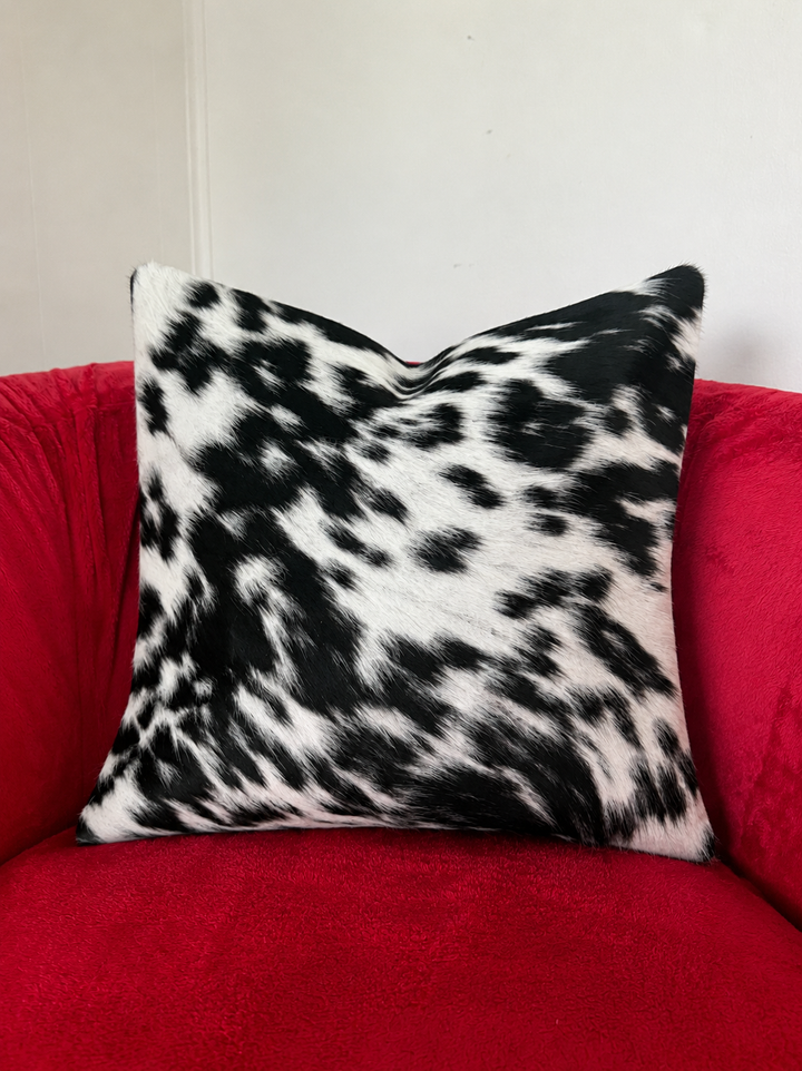 The Homestead Cowhide Pillow Cover
Genuine Hair-On Hide & Leather Back | 15x15