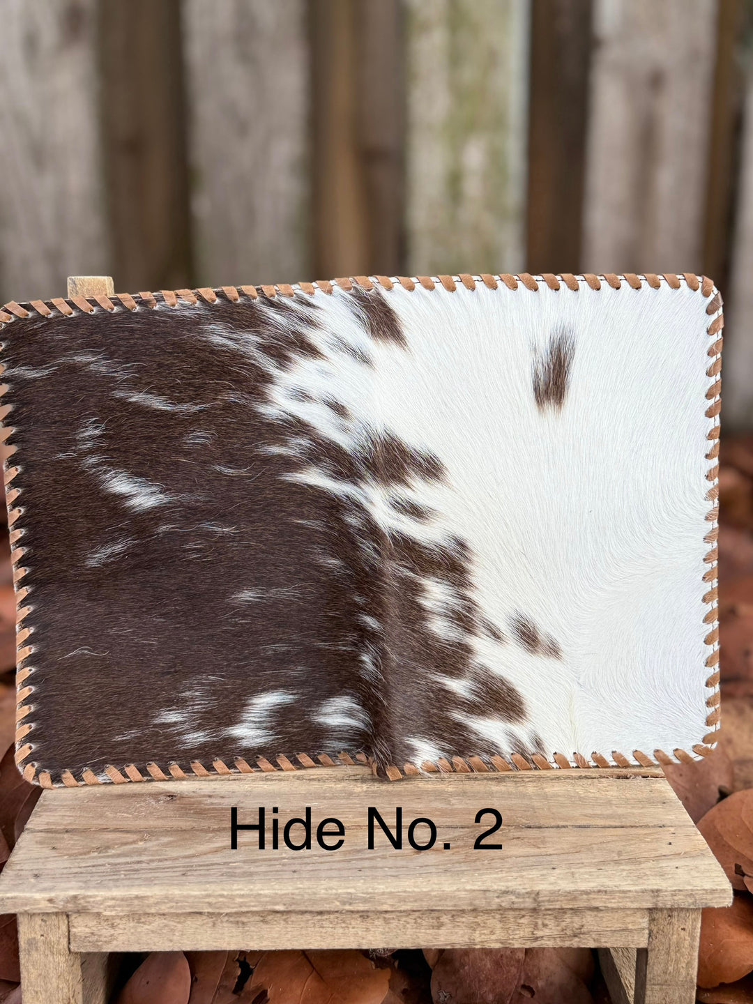 Cowhide Bible, Journal & Book Cover | Genuine Hair-On Hide | Standard Size Bibles