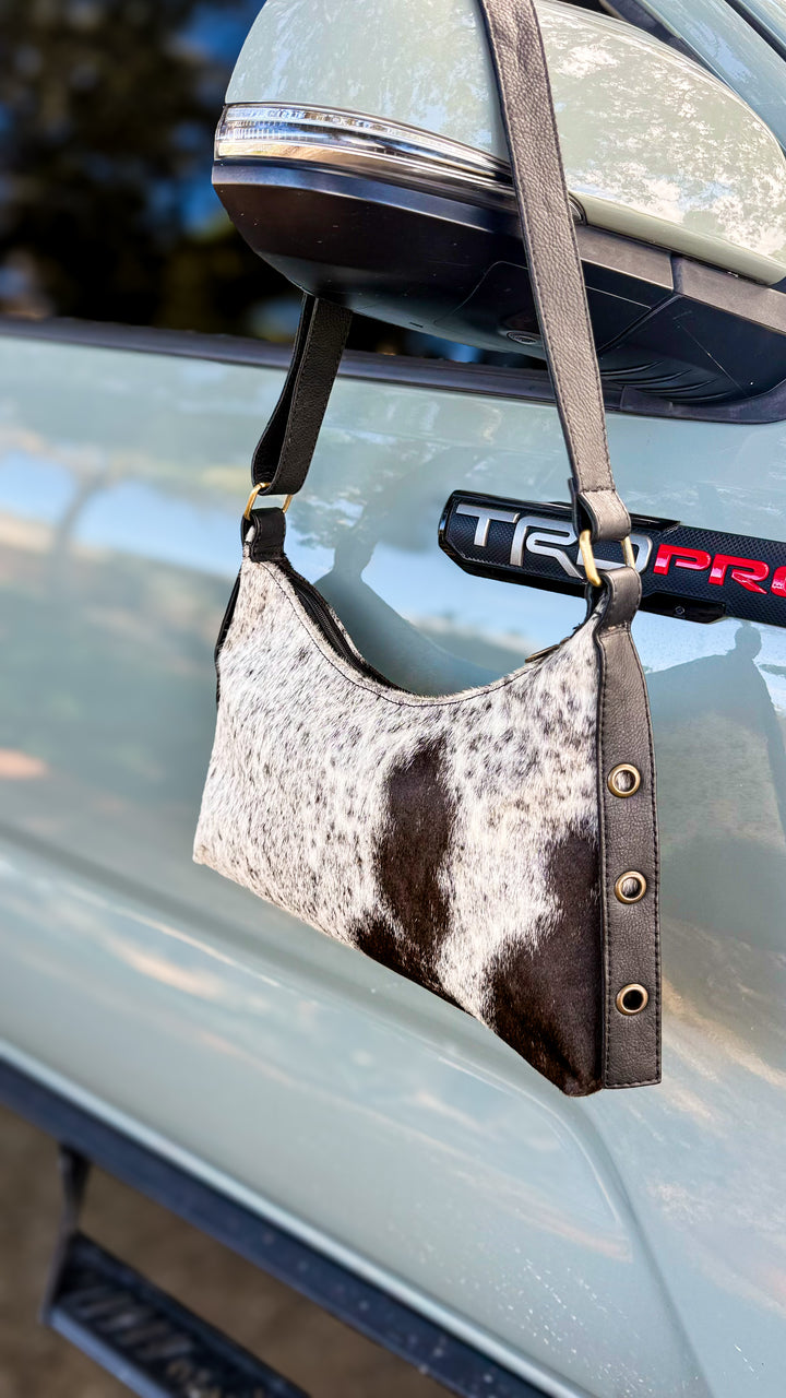 The Chic Outlaw | Cowhide & Leather Shoulder Bag