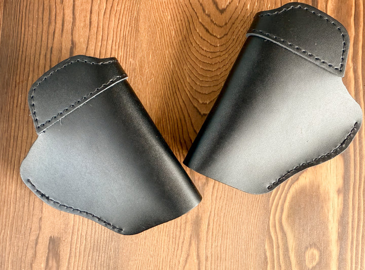 Black Betty | Sleek Black Leather IWP Holster with Belt Clip Right or Left Handed