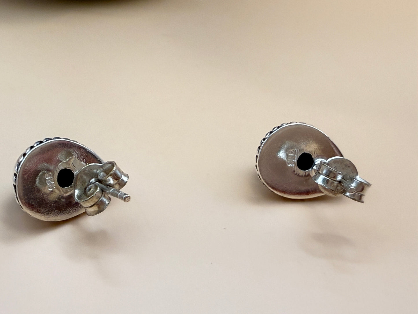 Santa Rosa Turquoise Sterling Silver Stud Earrings