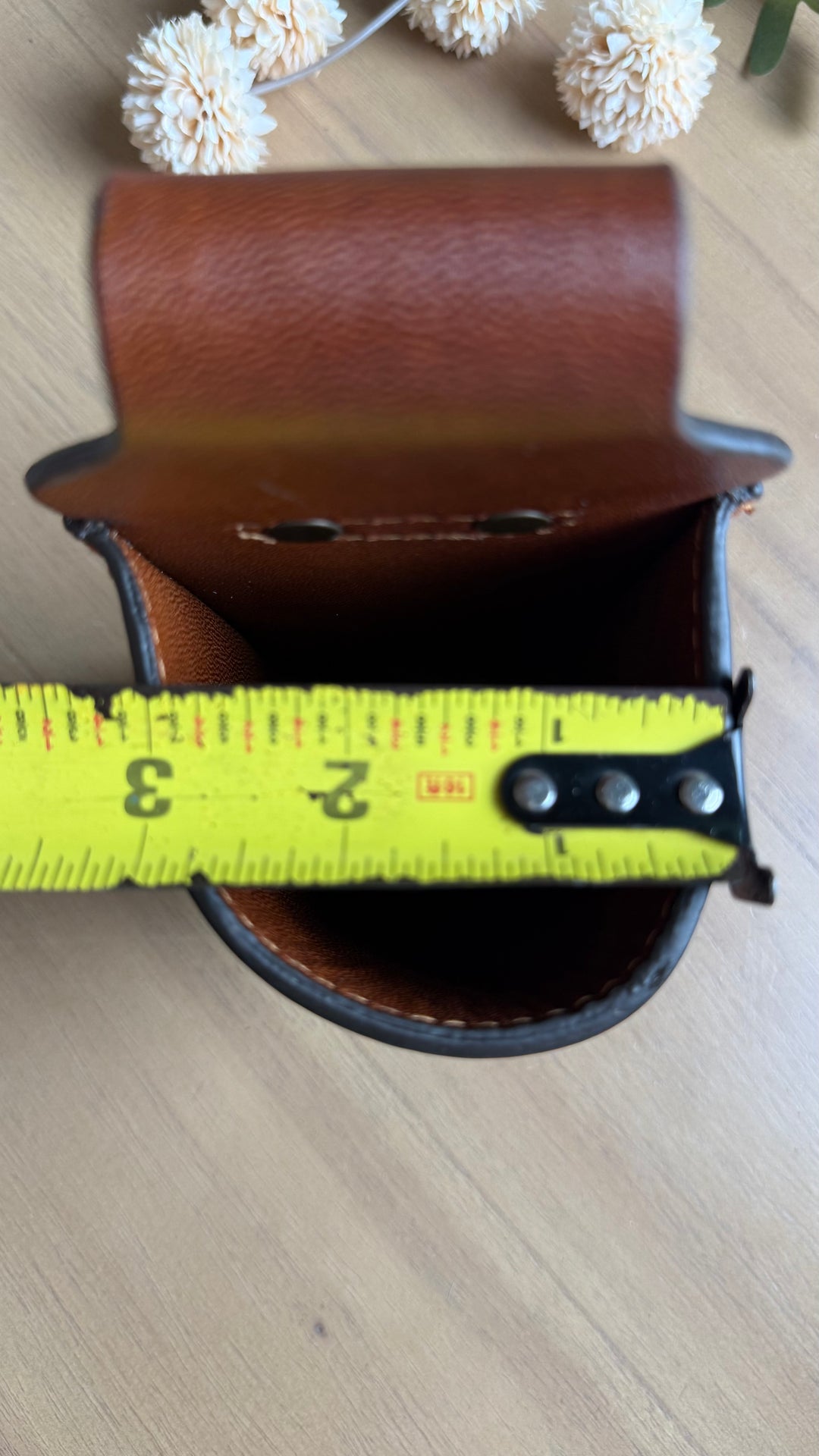 Tooled Leather Belt Drink Holster | Hands-Free Beverage Holder | Genuine Leather Festival, Market & Camping Cup Holder