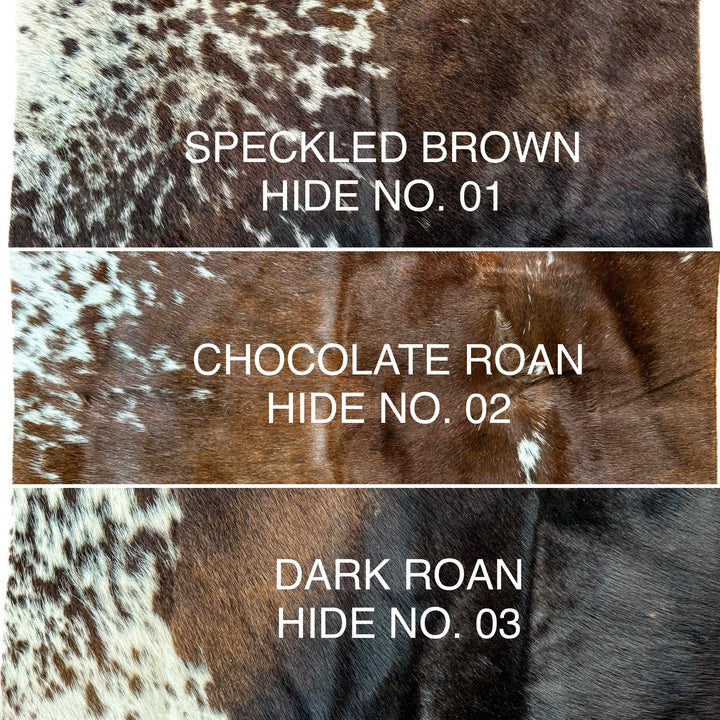 The Hideaway | Hair-On Cowhide & Leather Lumbar Pillow Cover
