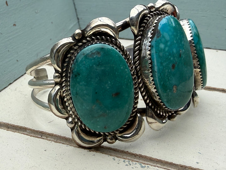 Donovan Nez Royston Turquoise Cuff Bracelet