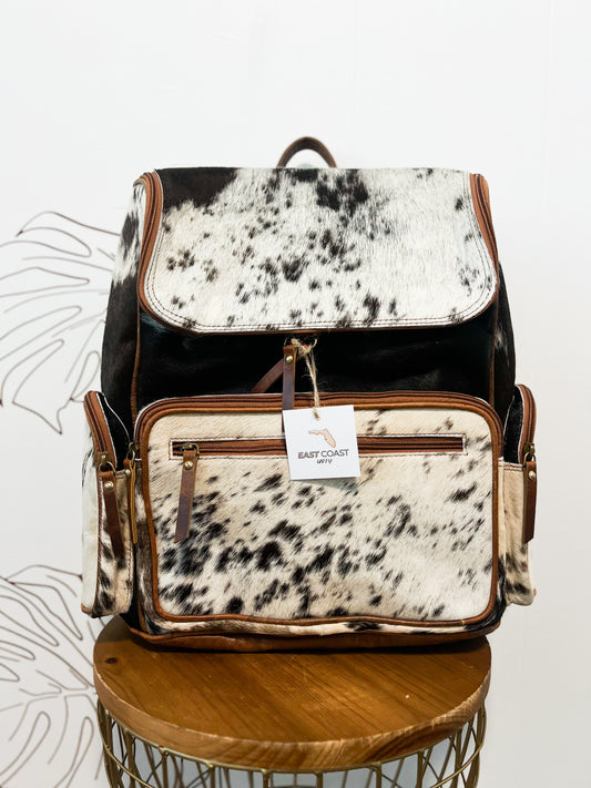 Cowhide Backpack