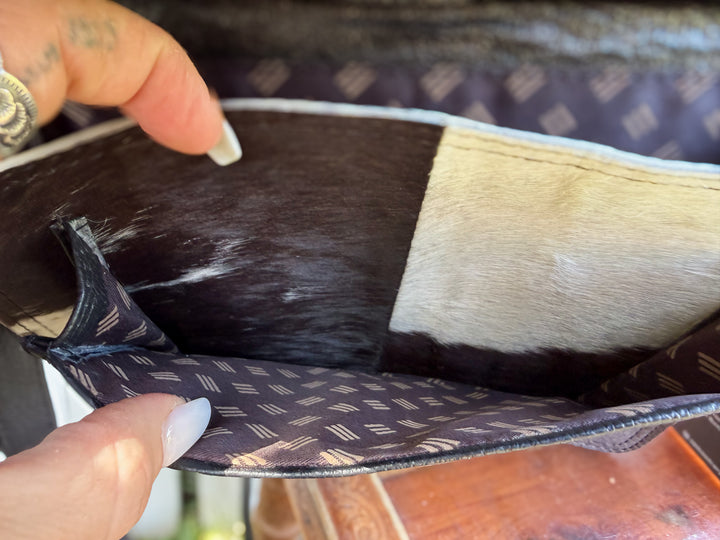 The High Noon Mini Hair-On Hide Crossbody Purse