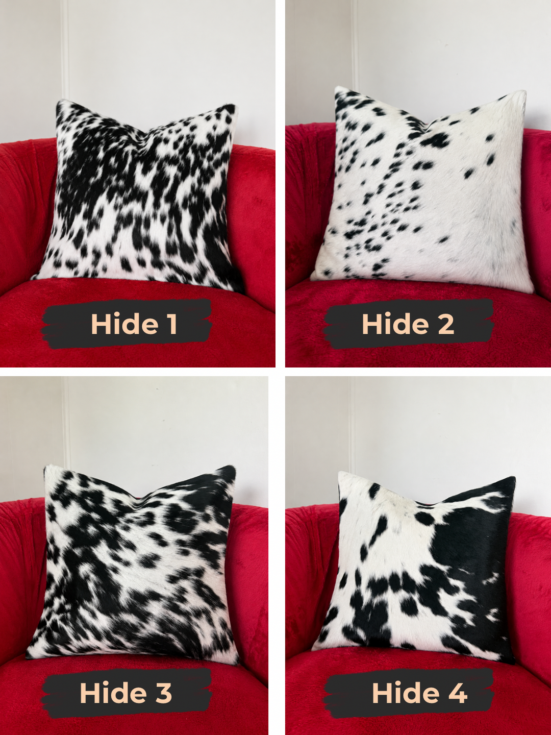 The Homestead Cowhide Pillow Cover
Genuine Hair-On Hide & Leather Back | 15x15