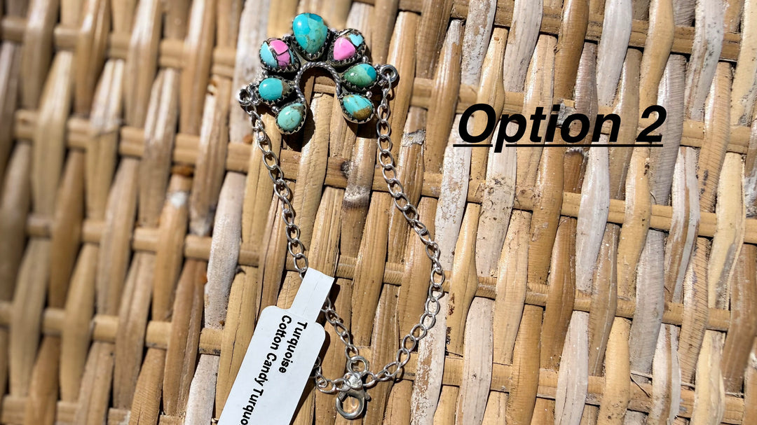 Cotton Candy Collection | Sterling Silver & Turquoise Bracelets