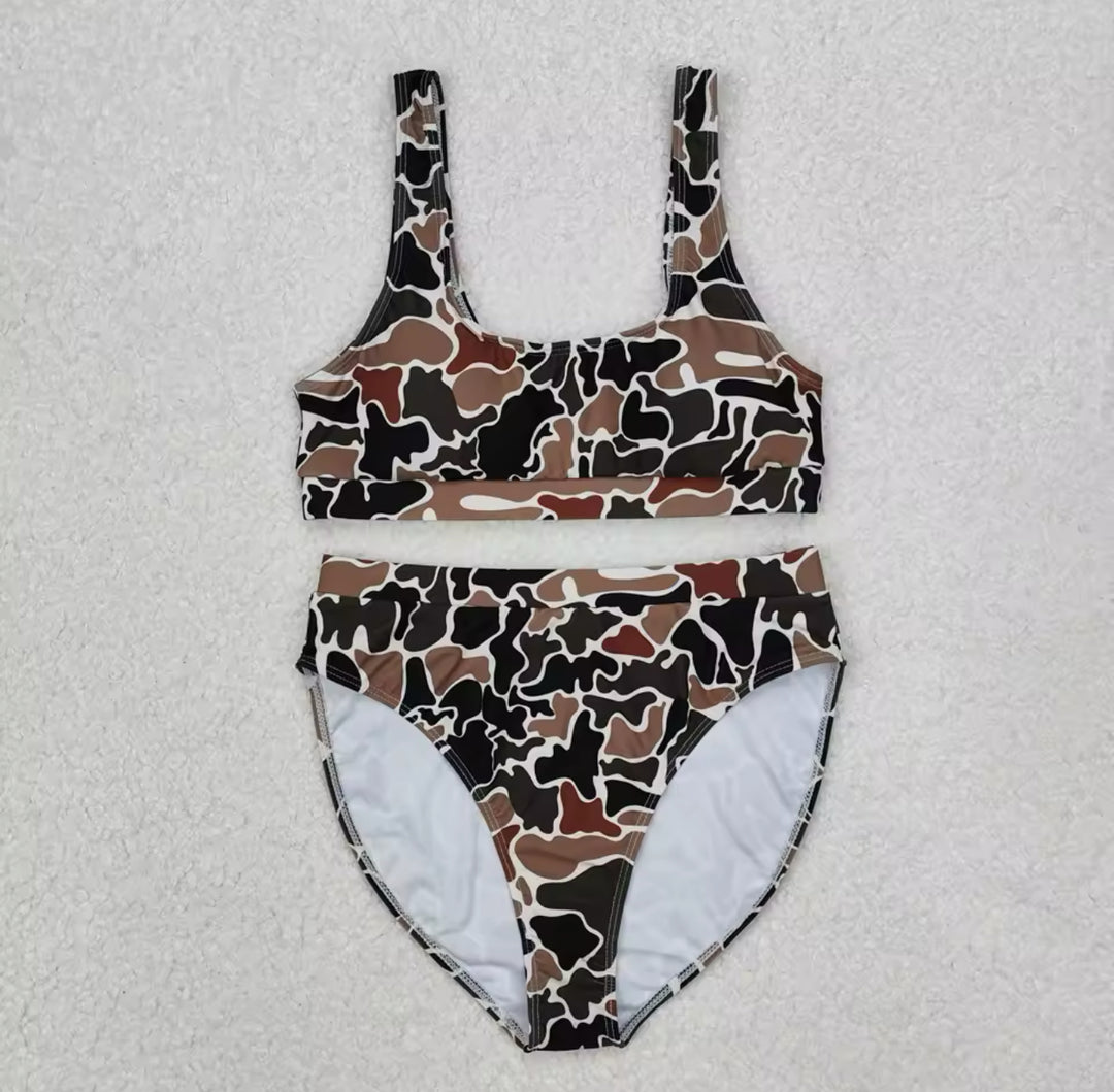 Camo 2 Piece Bikini Set