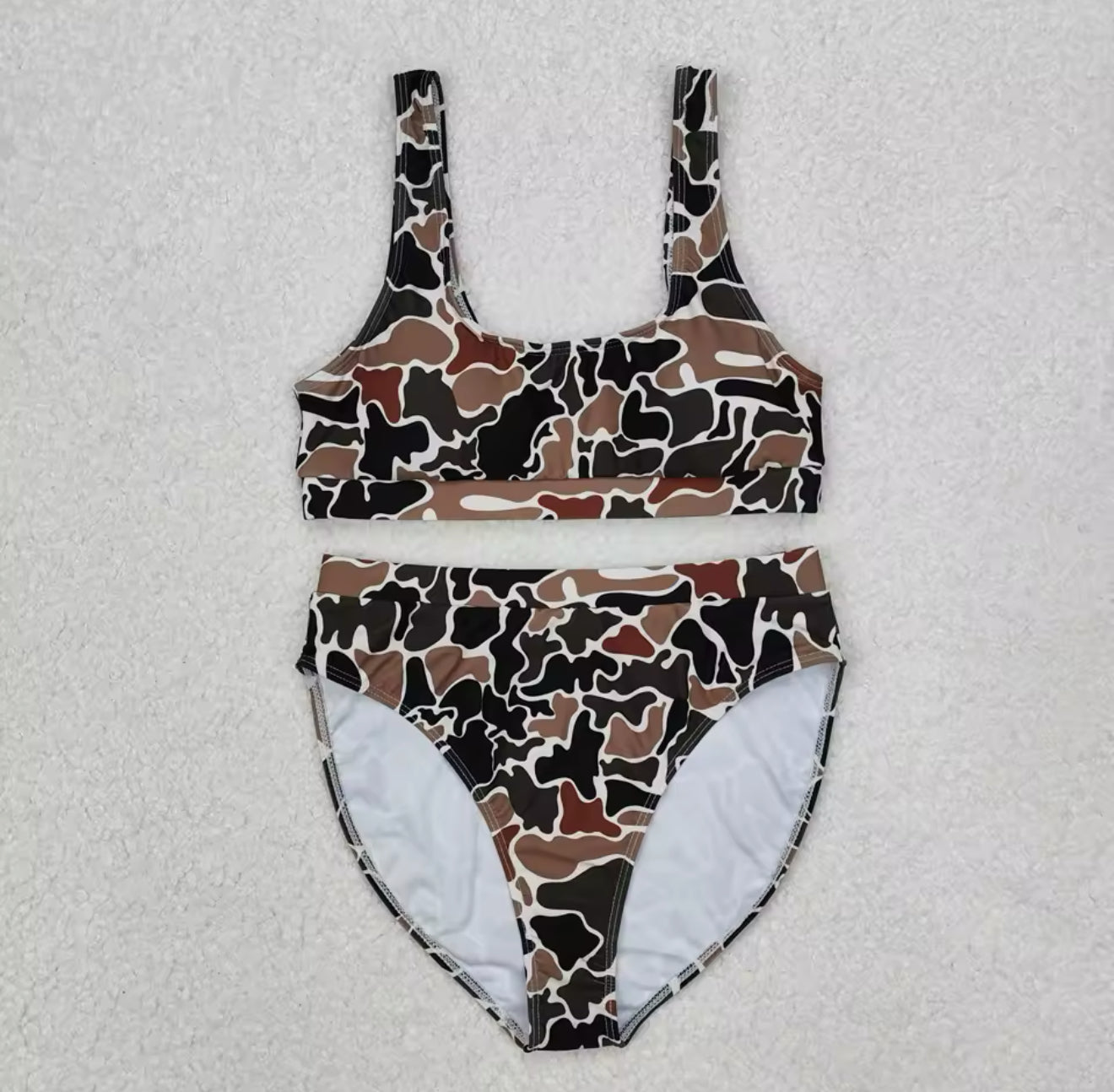 Camo 2 Piece Bikini Set