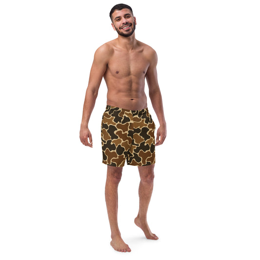 Men’s duck camo board shorts